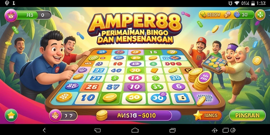 Screenshot gameplay AMPER88 yang menyenangkan dan interaktif.