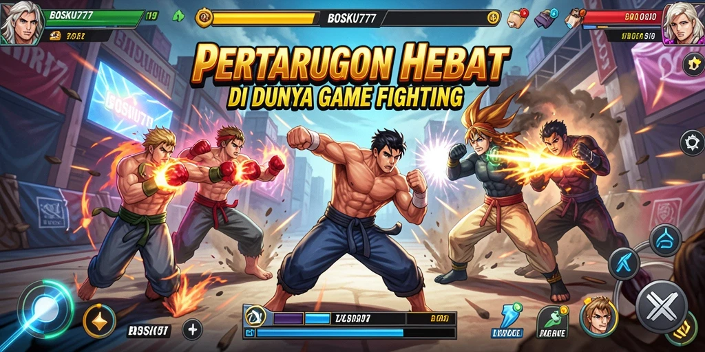 Tampilan aksi seru dari gameplay BOSKU777 yang mendebarkan.