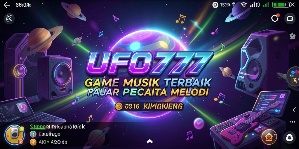 Screenshot menunjukkan gameplay UFO777 yang seru dan penuh warna.